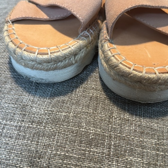 Frye Womens Lula Bow Espadrilles Sandals Pink 6.5 - Picture 9 of 10